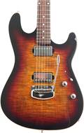Music Man Sabre Guitar HH Trem Bougie Burst Rosewood Fingerboard