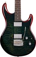 Music Man Luke 3 HH Luscious Green Quilt Figured RW