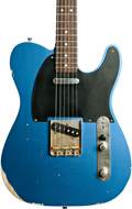 LSL Instruments T Bone Lake Placid Blue with Binding Roasted Maple Neck RW #Thames
