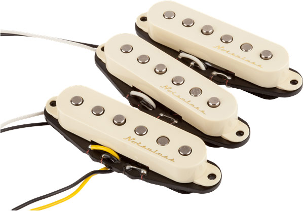 Fender Vintage Noiseless Stratocaster Pickups Aged White