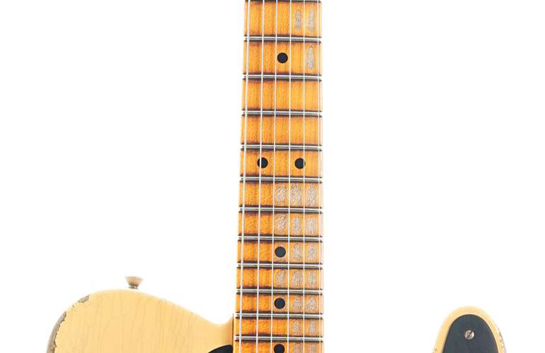 Fender Custom Shop Limited Edition 70th Anniversary Broadcaster Heavy Relic Aged Nocaster Blonde #R106410 Fender Custom Shop Limited Edition 70th Anniversary Broadcaster Heavy Relic Aged Nocaster Blonde #R106410