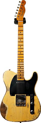 Fender Custom Shop Limited Edition 70th Anniversary Broadcaster Heavy Relic Aged Nocaster Blonde