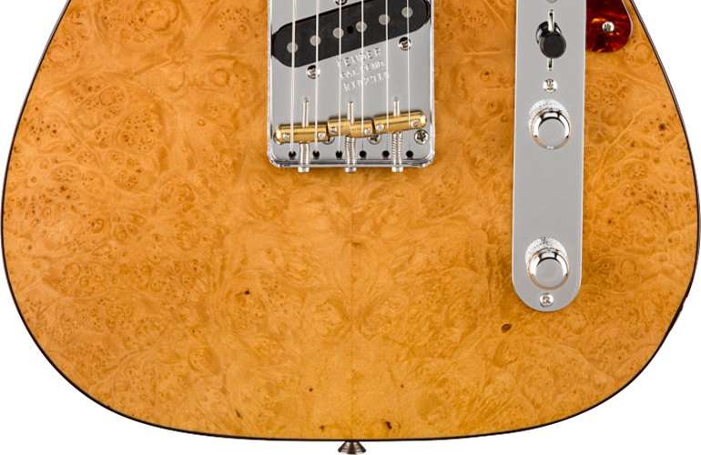 Fender Custom Shop Artisan P90 Maple Burl Telecaster Fender Custom Shop Artisan P90 Maple Burl Telecaster