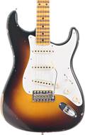 Fender Custom Shop 1956 Stratocaster Relic with Closet Classic Hardware Faded Aged 2 Colour Sunburst #CZ549403