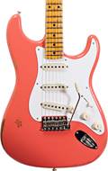 Fender Custom Shop 1956 Stratocaster Relic with Closet Classic Hardware Faded Aged Tahitian Coral #CZ548240