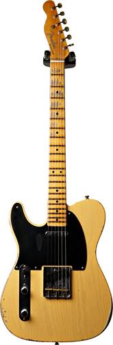 Fender Custom Shop 70th Anniversary Broadcaster Relic Aged Nocaster Blonde Left Handed #R106480