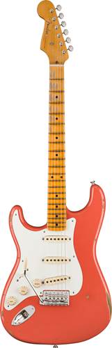 Fender Custom Shop 1956 Stratocaster Relic with Closet Classic Hardware Faded Aged Tahitian Coral Left Handed