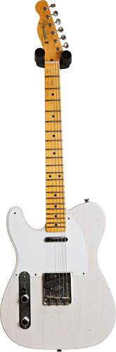 Fender Custom Shop 1957 Telecaster Journeyman Relic Aged White Blonde LH #CZ549444