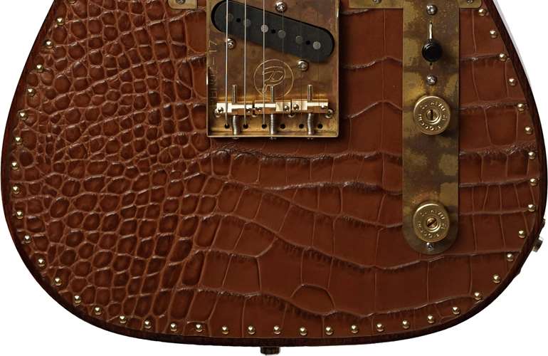 Paoletti Nancy Leather Top SS Brown Leather Paoletti Nancy Leather Top SS Brown Leather