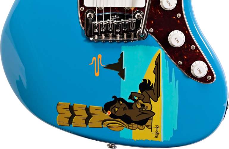 G&L Custom Shop Limited Edition Doheny Hula Graphic G&L Custom Shop Limited Edition Doheny Hula Graphic