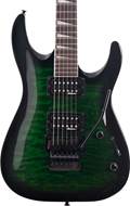 Jackson JS32Q Dinky Archtop Trans Green Burst (Ex-Demo) #CWJ1944745