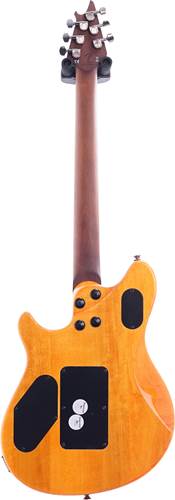 EVH Wolfgang Standard Quilt Trans Amber Roasted Maple Fingerboard EVH Wolfgang Standard Quilt Trans Amber Roasted Maple Fingerboard