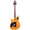 EVH Wolfgang Standard Quilt Trans Amber Roasted Maple Fingerboard Back View