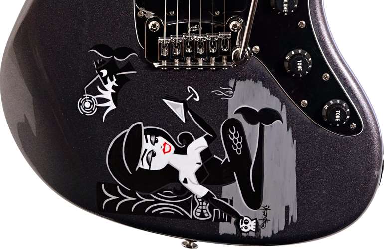 G&L Custom Shop Limited Edition Doheny with Mermaid Graphic G&L Custom Shop Limited Edition Doheny with Mermaid Graphic