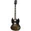 Epiphone SG Modern Figured Trans Black Fade Front View