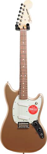 Fender Offset Mustang Firemist Gold PF (Ex-Demo) #MX19140136