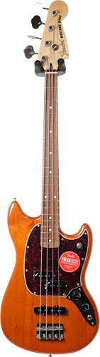 Fender Offset Mustang Bass PJ Aged Natural PF (Ex-Demo) #MX19162787