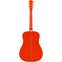 Fender Limited Edition Paramount PM-1E Fiesta Red Back View