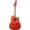 Fender Limited Edition Redondo Player Fiesta Red Front View