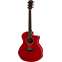 Taylor 214ce Deluxe Grand Auditorium Red Front View