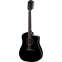 Taylor 250ce Deluxe Dreadnought Black Front View
