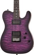 Schecter PT Pro Ebony Trans Purple Burst