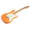 Schecter Nick Johnston Traditional SSS Atomic Orange Roasted Maple Fingerboard Back View