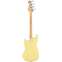 Fender Player Limited Mustang Short Scale Bass PJ Canary Maple Fingerboard Back View