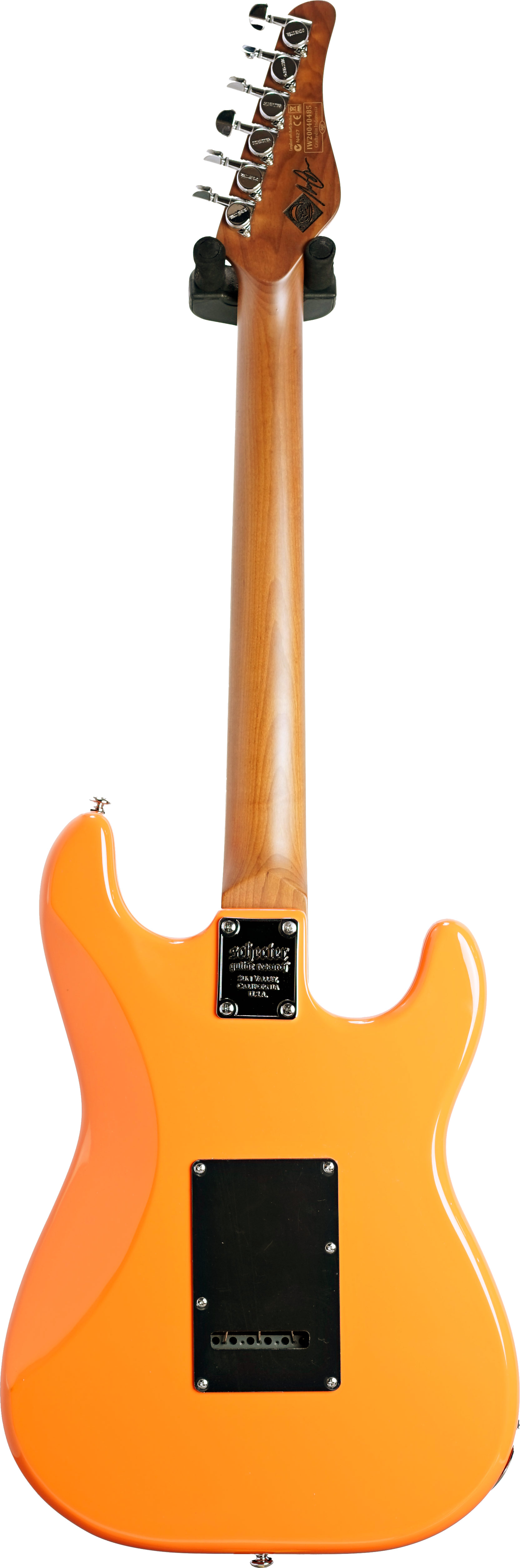 Schecter Nick Johnston Traditional SSS Atomic Orange MN guitarguitar Exclusive LH