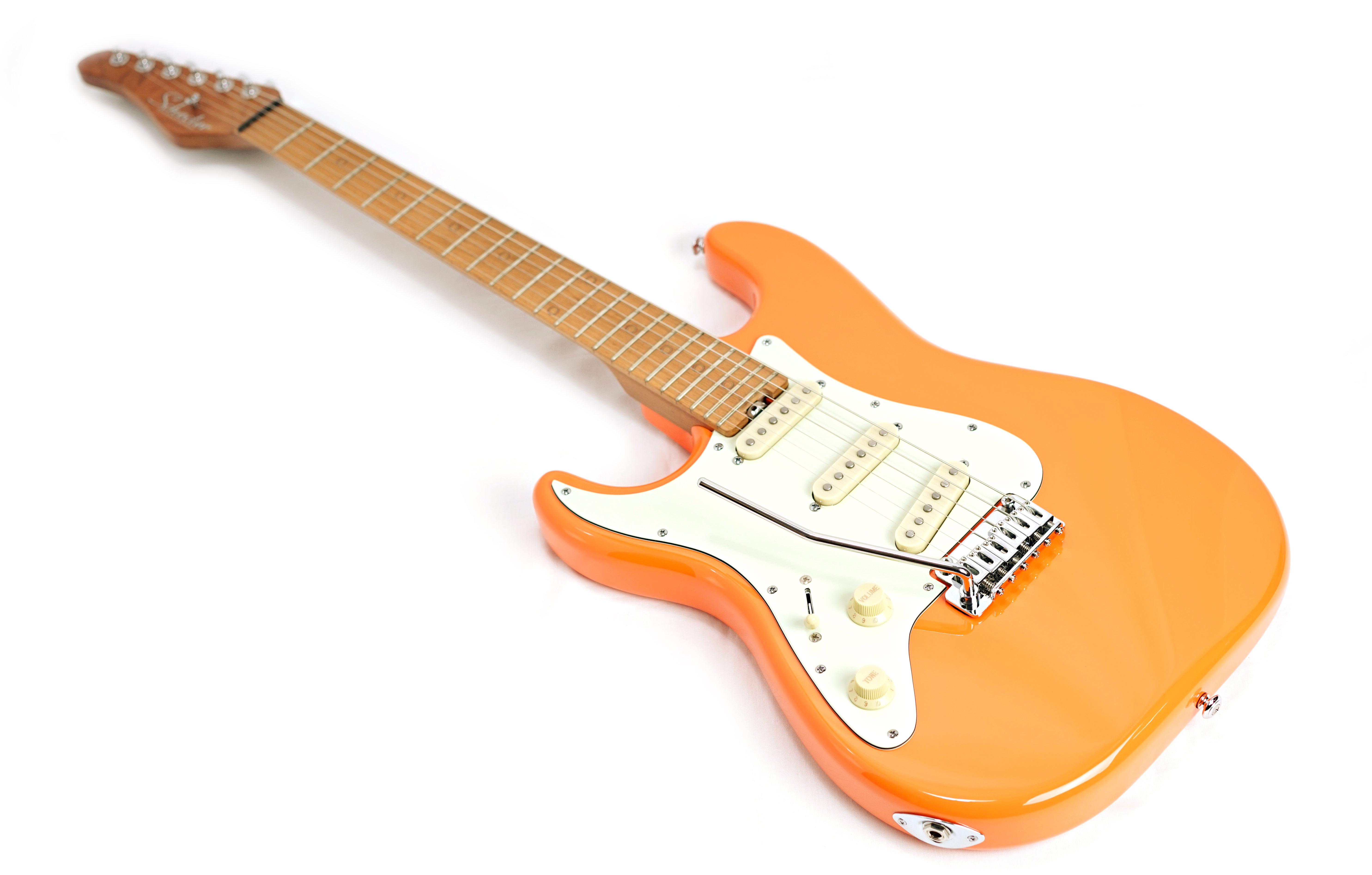 Schecter Nick Johnston Traditional SSS Atomic Orange MN guitarguitar Exclusive LH