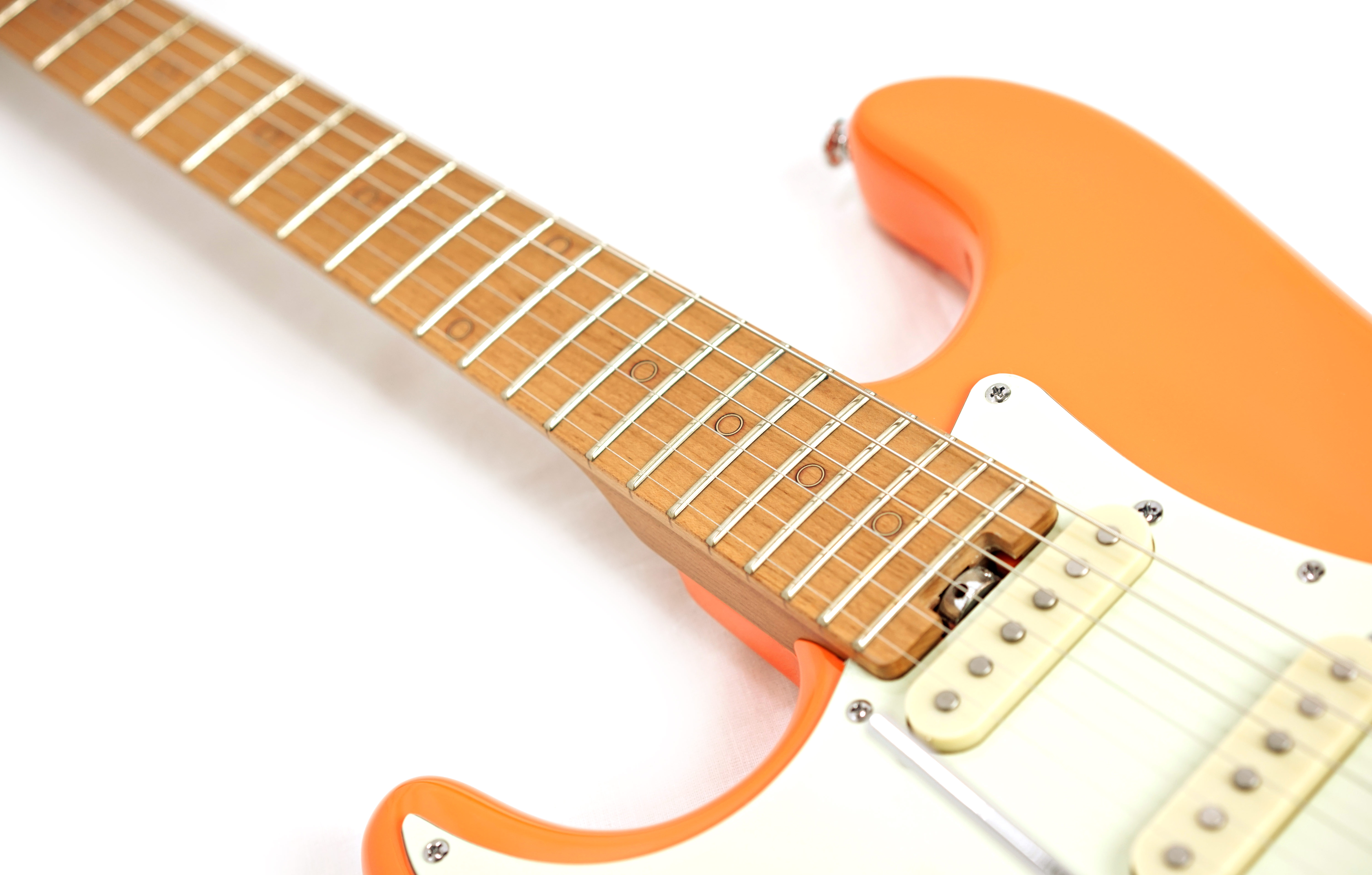 Schecter Nick Johnston Traditional SSS Atomic Orange MN guitarguitar Exclusive LH