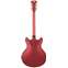 D'Angelico Deluxe DC Stairstep Matte Wine Back View