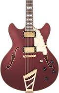 D'Angelico Deluxe DC Stairstep Matte Wine