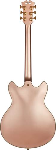 D'Angelico Limited Edition Deluxe DC Tremolo Matte Rose Gold D'Angelico Limited Edition Deluxe DC Tremolo Matte Rose Gold