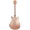 D'Angelico Limited Edition Deluxe DC Tremolo Matte Rose Gold Back View