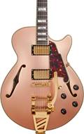D'Angelico Deluxe SS Tremolo Matte Rose Gold