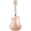 D'Angelico Deluxe 175 Matte Rose Gold Back View