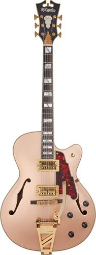 D'Angelico Deluxe 175 Matte Rose Gold