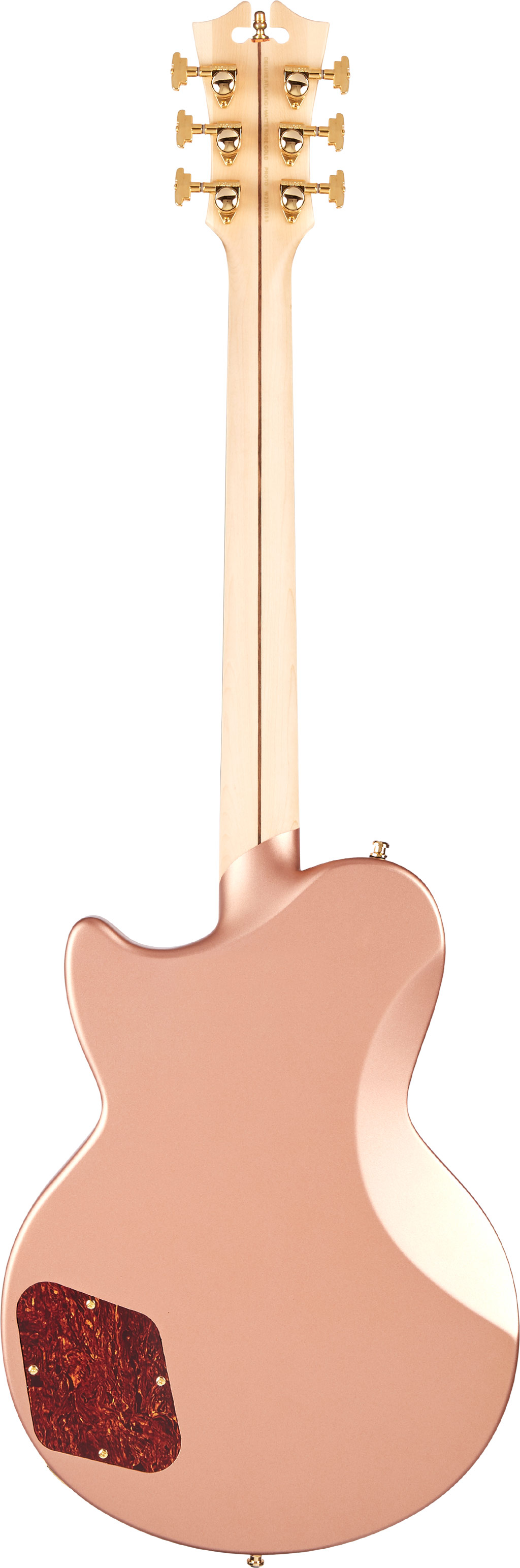 D'Angelico Deluxe Atlantic Matte Rose Gold