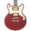 D'Angelico Deluxe Brighton Matte Wine Front View