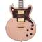 D'Angelico Deluxe Brighton Matte Rose Gold Front View