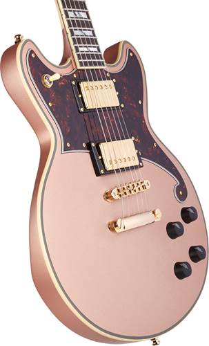 D'Angelico Deluxe Brighton Matte Rose Gold D'Angelico Deluxe Brighton Matte Rose Gold