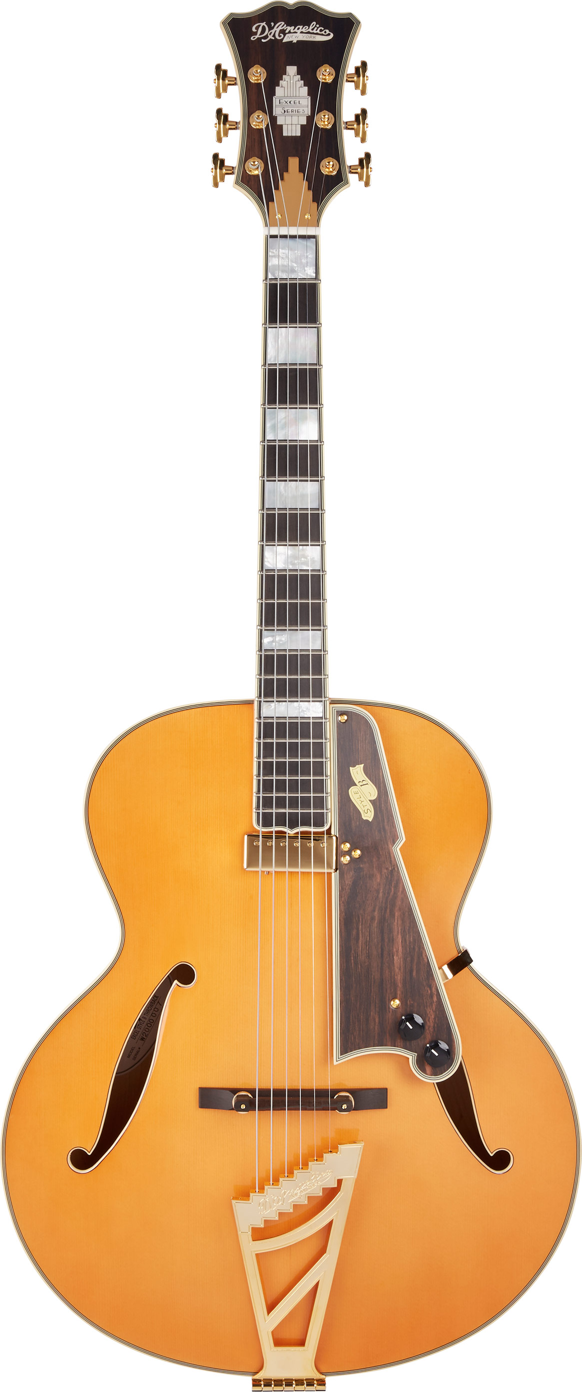 D'Angelico Excel Style B Throwback Vintage Natural | Guitarguitar