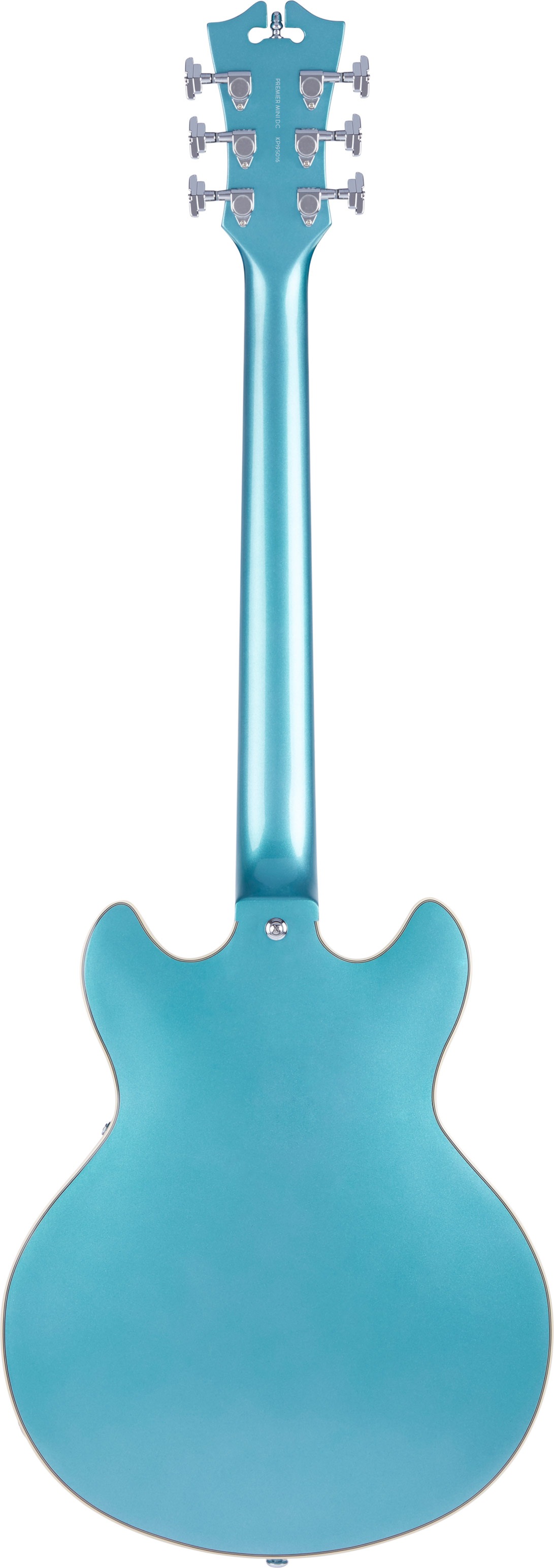 D'Angelico Premier Mini DC Stop-Bar Ocean Turquoise | guitarguitar