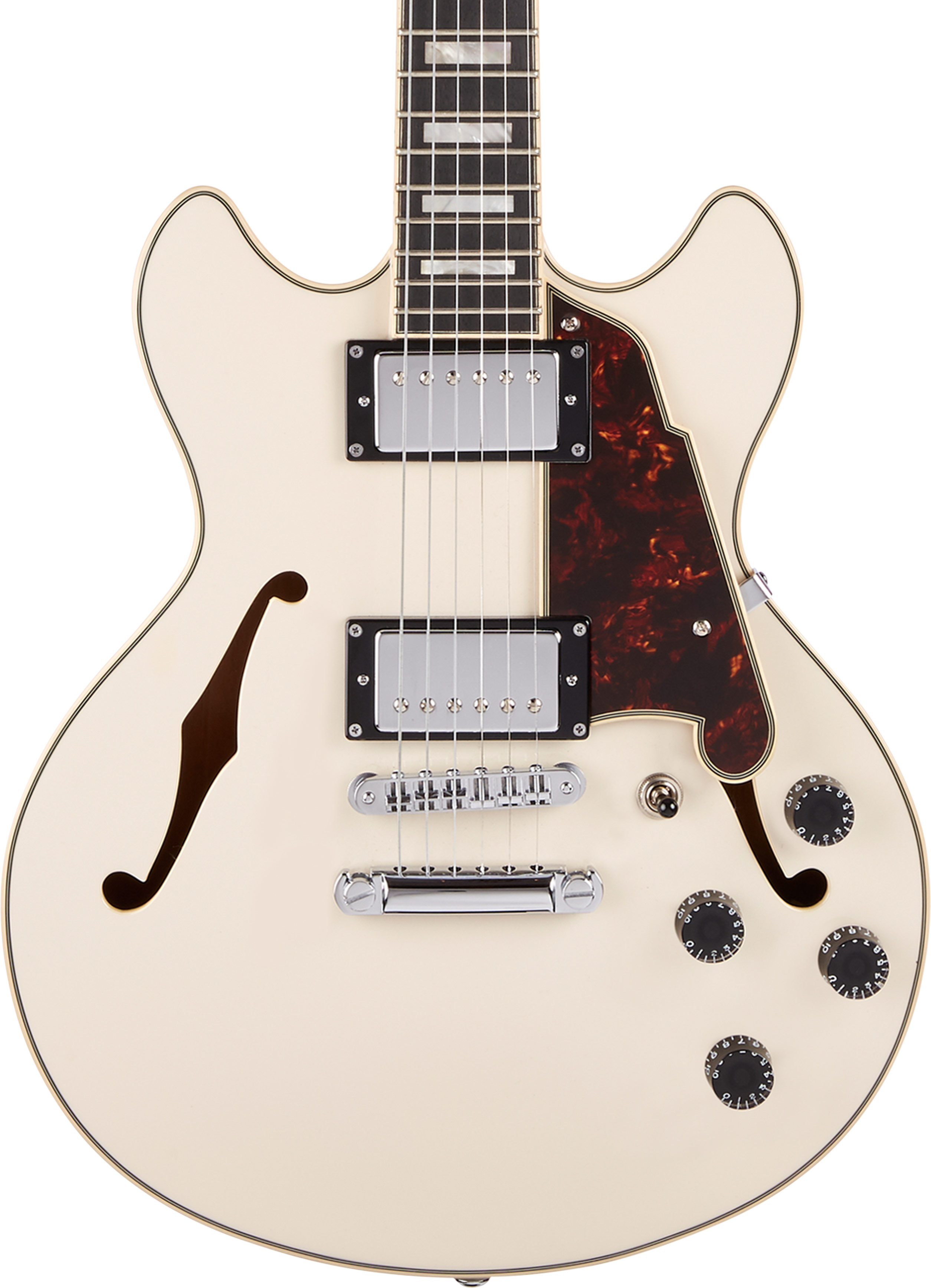 D'Angelico Premier Mini DC Stop-Bar Champagne