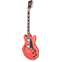 D'Angelico Premier Mini DC Stop-Bar Fiesta Red Front View