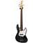 Fender Japanese Hybrid Jazz Bass V Charcoal Frost Metallic RW Front View