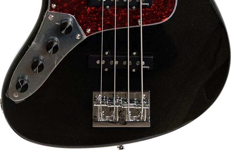 Sadowsky MetroExpress Standard JJ 4 String Black Pearl Maple Fingerboard Left Hand Sadowsky MetroExpress Standard JJ 4 String Black Pearl Maple Fingerboard Left Hand