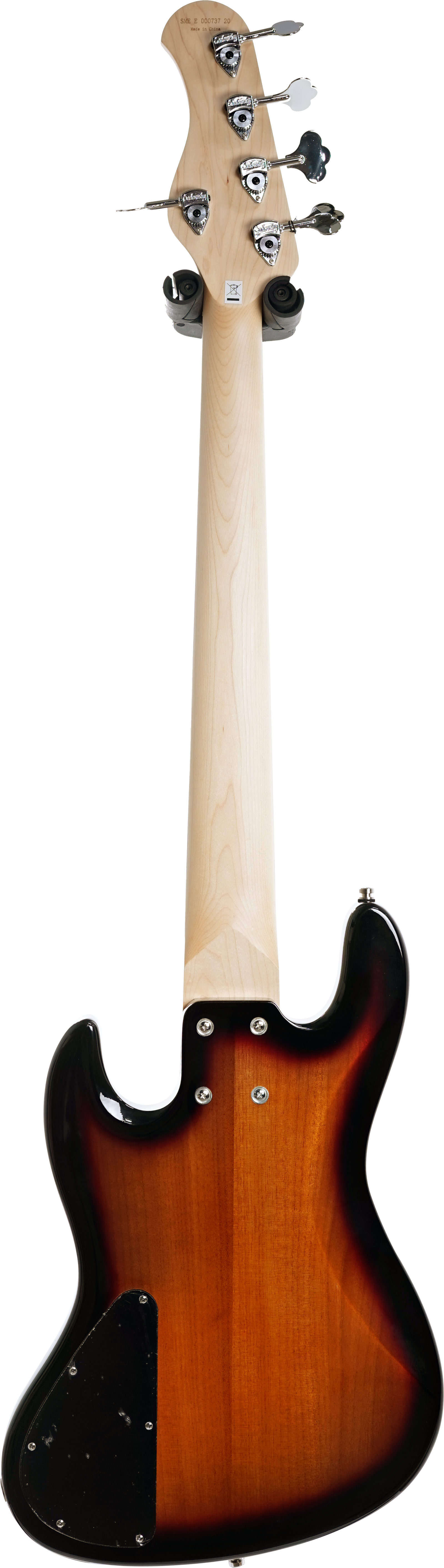 Sadowsky MetroExpress Hybrid PJ 5 String Tobacco Burst Morado Fingerboard