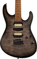 Suhr Modern Satin Flame Trans Charcoal Burst